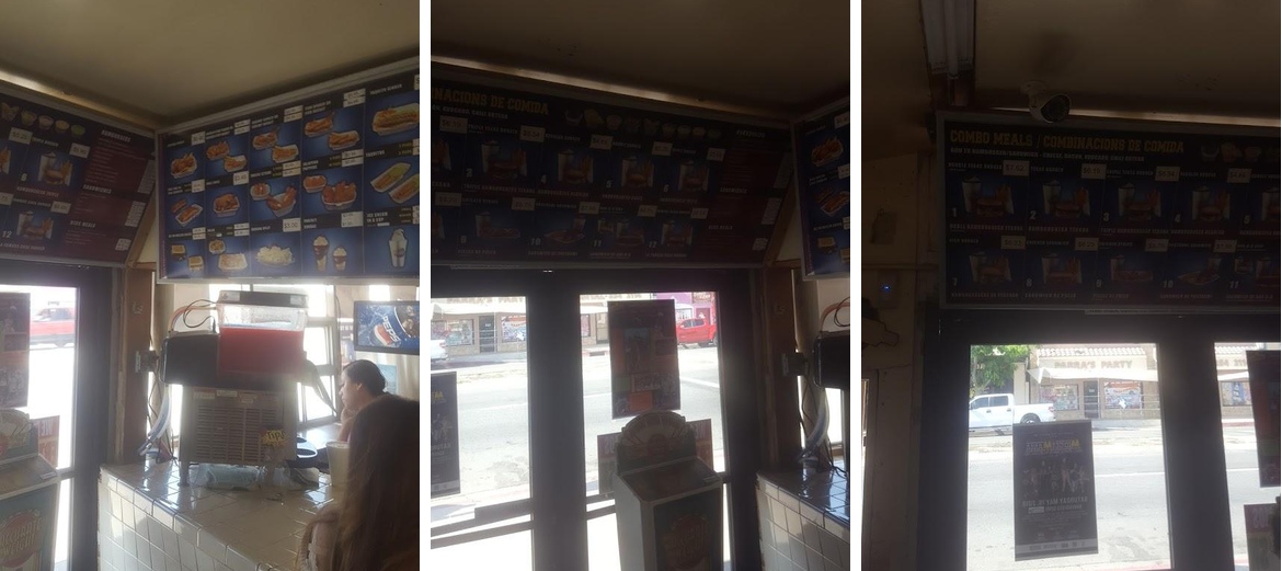 Casa Burger Drive-In Menu
